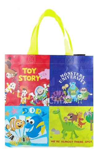 12 Bolsas Dulceros Pixar Disney Fiestas Bolos Recuerdos