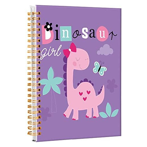 Cuaderno De Espiral, Cuaderno A5 Rayado Diseño De Lind...