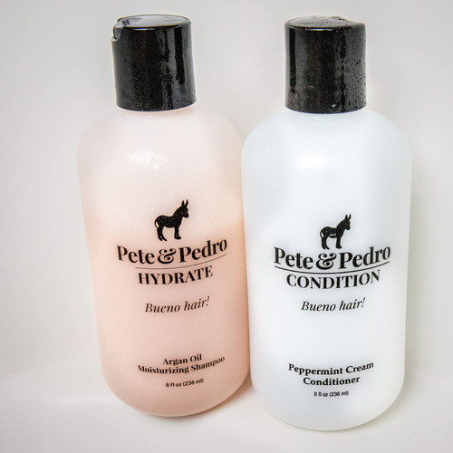Kit De Cuidados Com O Cabelo Pete & Pedro Hydrate Shampoo E