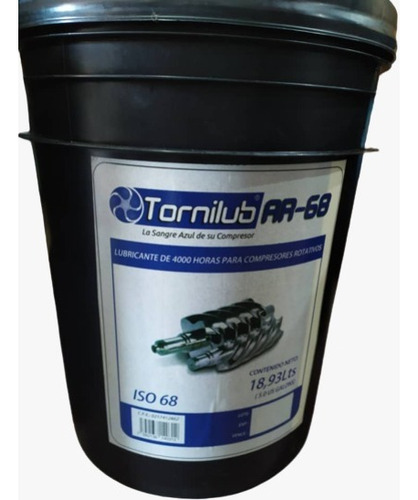 Aceite Lubricante Compresores Tornillo Tornilub Ar68 