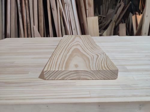 Escalones De Madera Pino Macizo 4cm X 28cm X 80cm