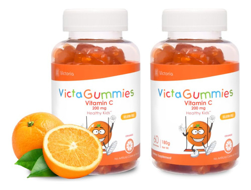 Dr. T Victagummies Vitamina C Niños 200 Mg 60 Gomitas