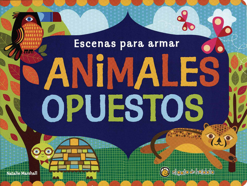 Escenas Para Armar: Animales Opuestos, de Varios autores. Serie Escenas Para Armar: Trasportes Editorial Bonnier Publishing, tapa dura en español, 2018