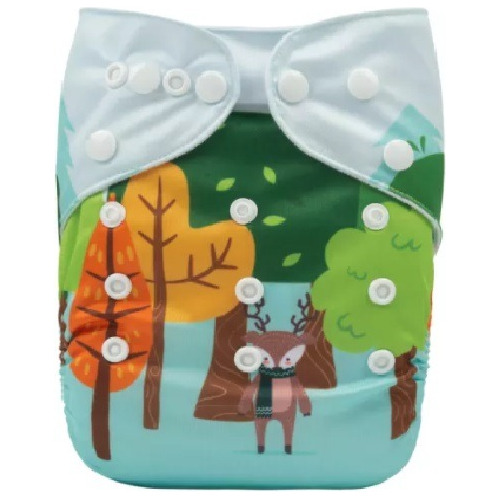 10 Pañales Ecológicos Para Bebé Alva Baby De 5 Capas