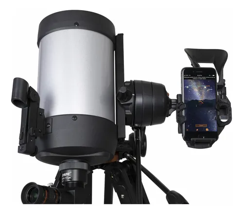 Telescopio Celestron Autoguiado Por Celular Explorer Dx 5 Color Gris