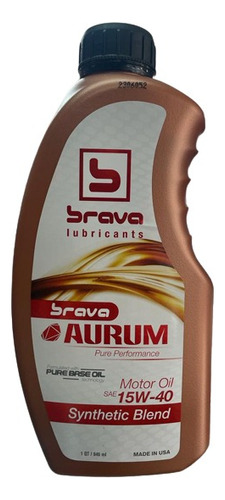 Aceite Brava Aurum 15w40