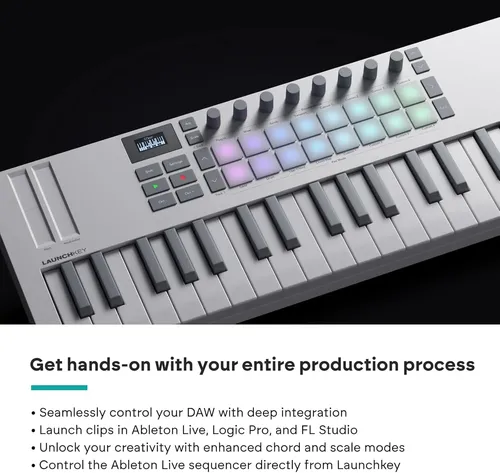 Novation Launchkey Mini 37 Mk4 Usb Midi | MercadoLivre