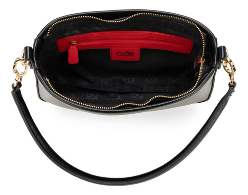 Bolsa Lady Bag Cloe Gebari Chico Color Negro
