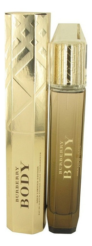 Perfume de mujer Burberry Body Gold, 85 ml, Edp, original