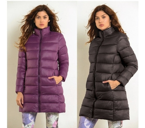 Imagen 2 de 7 de Camperon Mujer Campera Ultra Liviana Abrigada Calidad Pluma