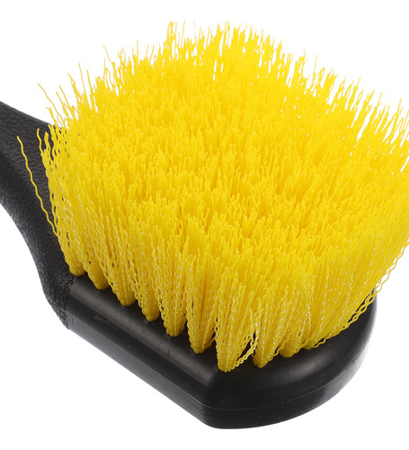 Cepillo Para Detalles De Ruedas Y Neumáticos De Coche, Mango