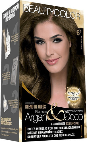 Kit Tintura Beautycolor  Coloração Beautycolor tom louro escuro x 45g