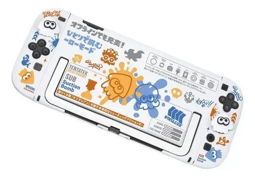 Switch2 Kit Splatoon 3 Capa Protetora Dock Estojo Eva
