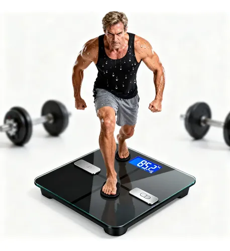 Foto Balança Digital Bioimpedância Bluetooth 140 kg Vidro Temperado no Mercado Livre