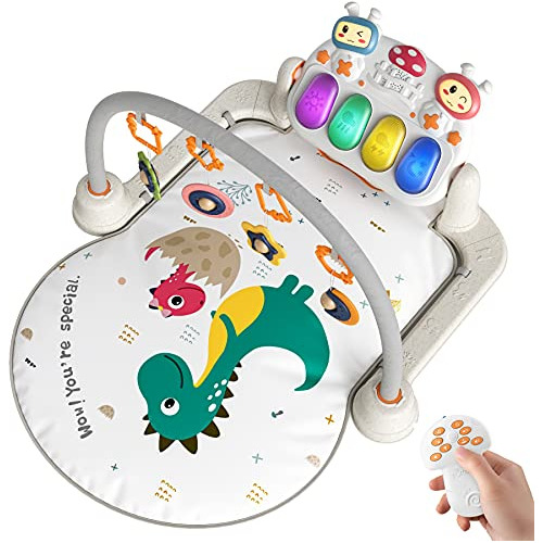 Tumama Baby Gym Activity Play Mat With Sounds,lights 1k670