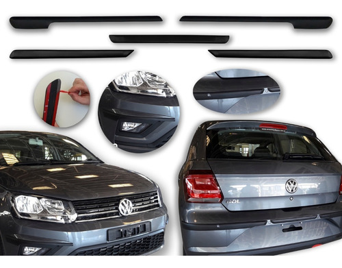 Volkswagen Gol 2021 Con Sensor Protector De Paragolpes Kenny