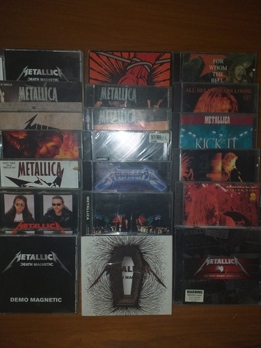 Colección, Mas De 60cd's Originales,metallica Y Otros Rock !