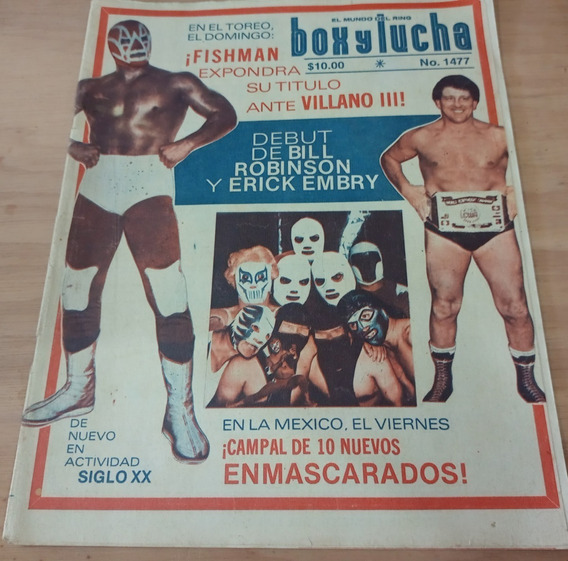 Revista De Lucha Libre Box Y Lucha | MercadoLibre 📦