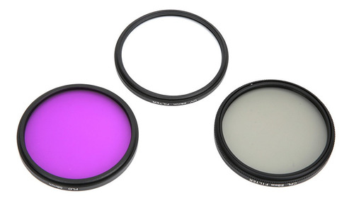 Filtro De Lente Uv Polarizado Circular Fld Cpl De 58 Mm Para