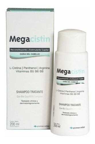 Megacistin Shampoo Estimulante Capilar Magistral Lacroze