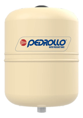 Tanque Hidroneumatico Pedrollo 18 Lts Vertical Rosca Inox