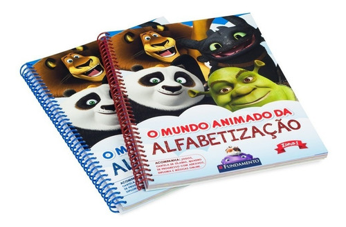 Kit O Mundo Animado Da Alfabetização Dreamworks - Outlet