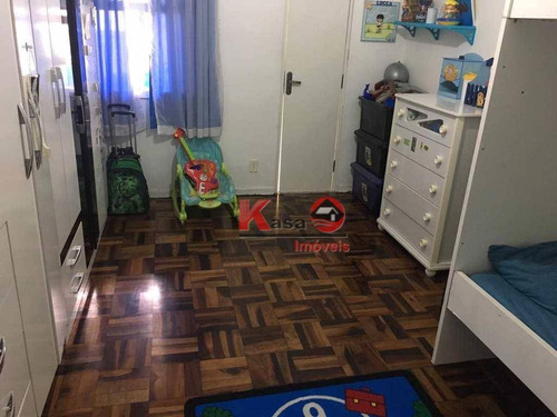 Imagem 12 de 19 de Apartamento Com 3 Dormitórios À Venda, 129 M² Por R$ 515.000,00 - Encruzilhada - Santos/sp - Ap7081