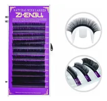 Comprar Blister Extensiones Pestañas Mink Mixto 1x1 9mm 16mm 0.15c Color Negro Tipo de curvatura C