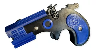 Pistola Deportiva Derringer Salva 4.5 Mm Blue Shooting