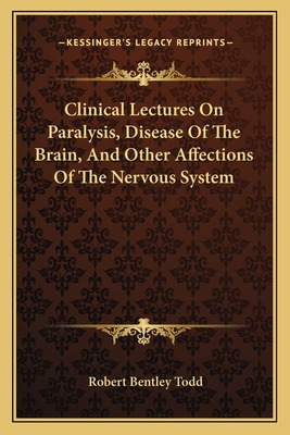 Libro Clinical Lectures On Paralysis, Disease Of The Brai...
