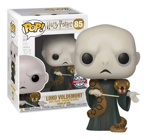 Boneco Funko Pop Lord Voldemort E Nagini 85 Harry Potter