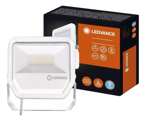 Kit 2 Promoção Luminaria Externa Led 20w Bivolt 5000k Osram