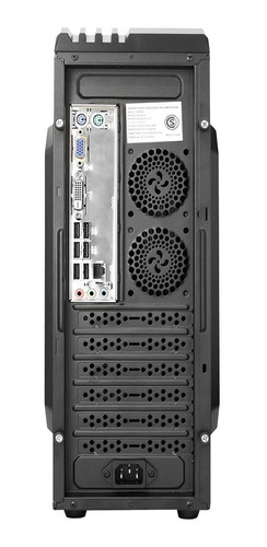 Imagen 5 de 10 de Gabinete Pc Gamer Slim Sentey Fuente 600w Atx Matx Usb 3.0