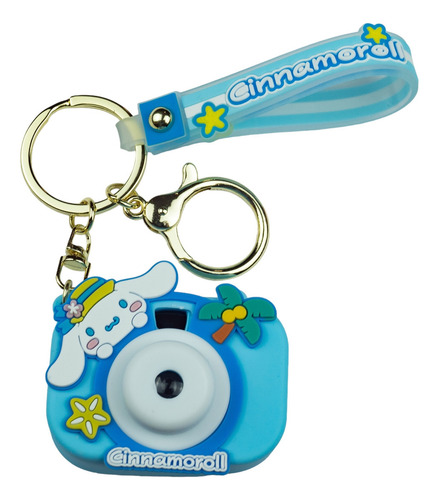 Llavero Cinamonroll Camara Led Sanrio