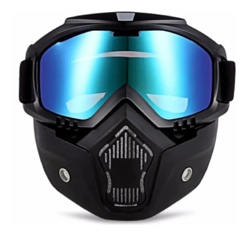 Googles Motocross Mascara Careta Tacticos Y De Proteccion