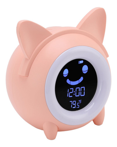 Reloj Despertador Para Niños Con Forma De Gato, Diseño De Di