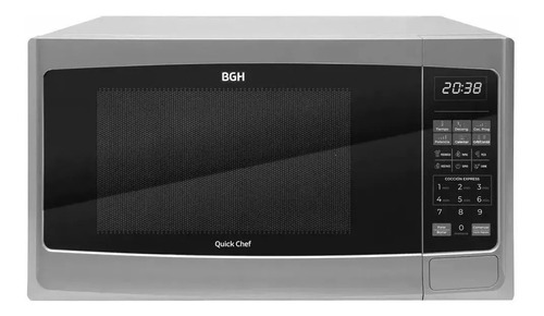 Microondas Bgh Quick Chef Silver 28 Litros B228ds9 18 Cuotas