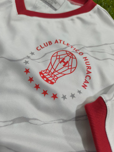 Combo Camiseta Futbol Huracán + Piluso + Bolso