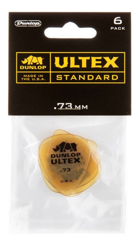 Pack 6 Uñetas 421p73 Ultex Dunlop - Musicstore