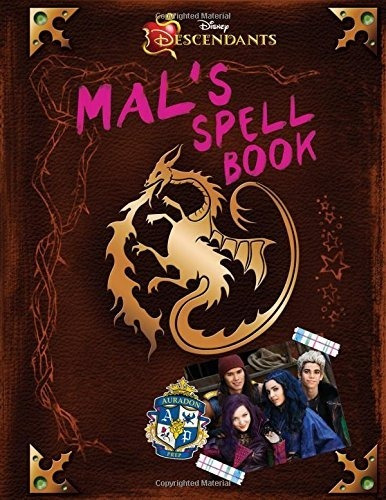 Libro Mal's Spell Book, Libro De Hechizos, Pasta Dura 