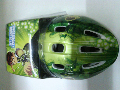 Casco Y Set De Protectores Ben 10 Envio Sin Cargo Caba