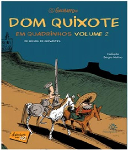 Livro Dom Quixote Em Quadrinhos - Vol 02