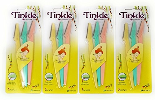 Tinkle, Afeitador De Cejas 12 Piezas