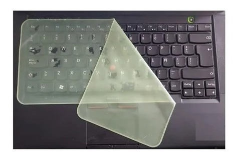 Protector Teclado Membrana Silicona Anti-agua Anti-bacterial