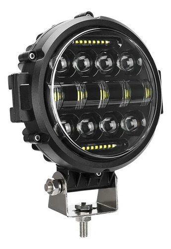 Exploradora Farola Led 7 Pulgadas Moto Camperos 4x4 Off Road