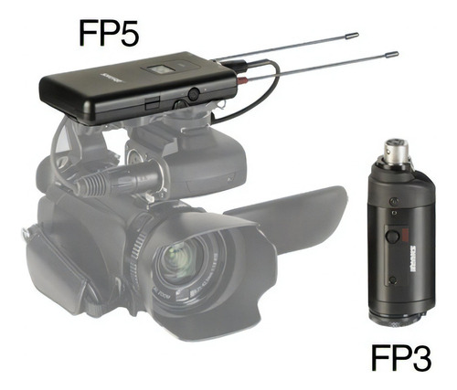 Sistema Shure De Mcirofone S/fio P/camera Fp35-j3