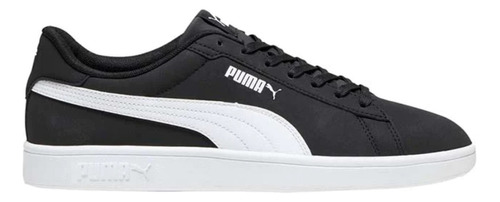 Tenis Puma Smash 3.0 Buck Negro Para Hombre 392336 01