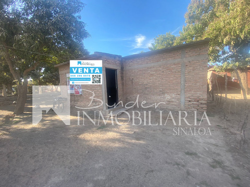 Terreno Con Construcción Ej. San Lorenzo, Ahome, Sinaloa