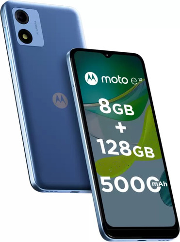 Motorola Moto E13 128gb - 8gb Ram Dual Nuevo Azul