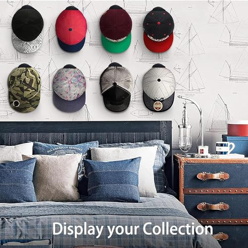 Soportes Adhesivos Gorras Pared Ganchos Sombreros Estantes E